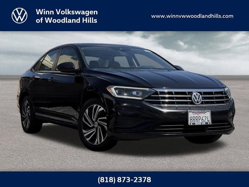Deep Black 2020 Volkswagen Jetta 1.4T SEL
