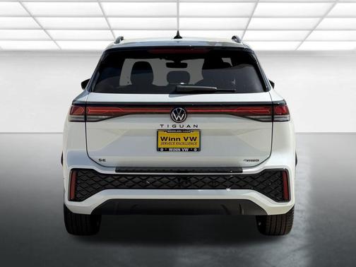 Opal White 2026 Volkswagen Tiguan 2.0T SE R-Line Black