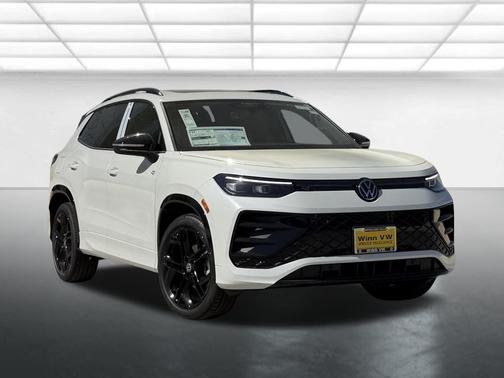 Opal White 2026 Volkswagen Tiguan 2.0T SE R-Line Black
