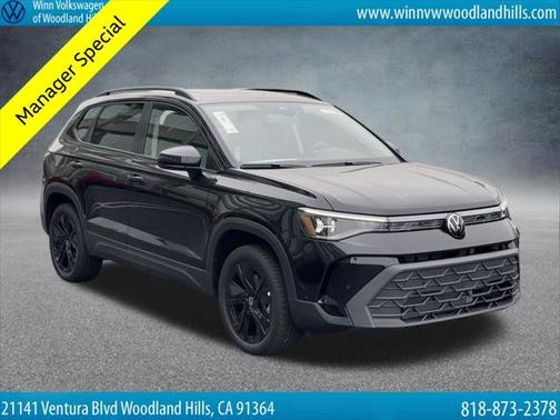 2025 Volkswagen Taos 1.5T SE Black