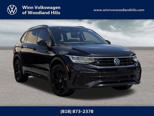 Deep Black 2023 Volkswagen Tiguan 2.0T SE R-Line Black
