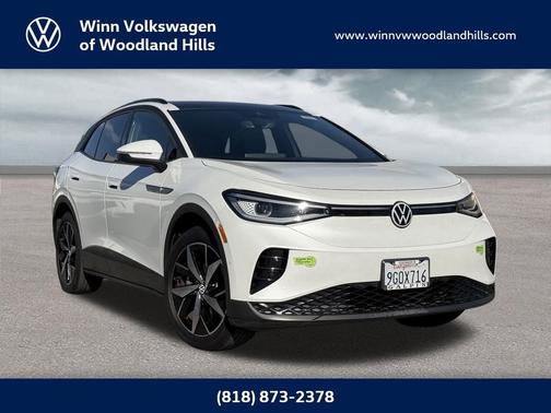Opal White 2023 Volkswagen ID.4 S