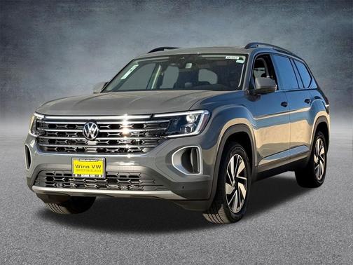 Pure Gray 2026 Volkswagen Atlas 2.0T SE w/Technology