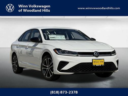 Pure White 2026 Volkswagen Jetta 1.4T S