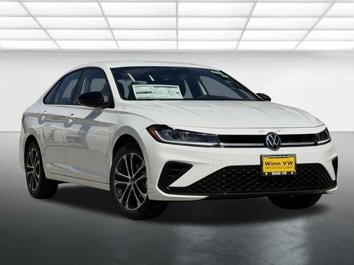 Pure White 2026 Volkswagen Jetta 1.4T S