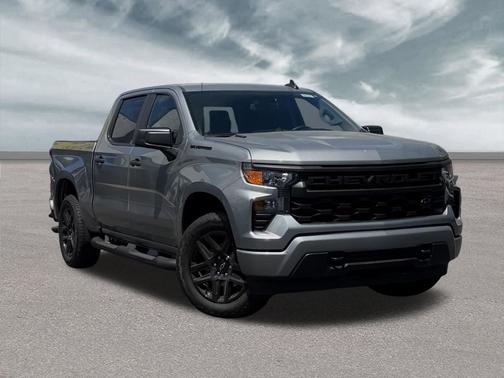Sterling Gray Metallic 2025 Chevrolet Silverado 1500 Custom