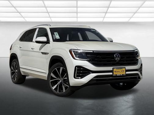Opal White 2026 Volkswagen Atlas Cross Sport 2.0T SEL Premium
