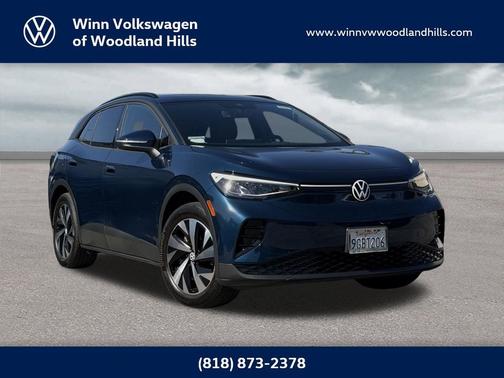 Blue Metallic 2023 Volkswagen ID.4 Pro