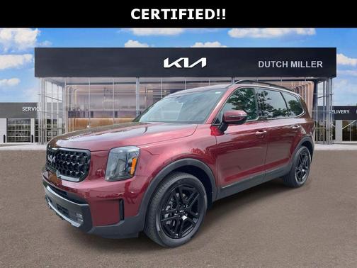 Dawning Red 2024 Kia Telluride SX Prestige X-Line