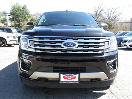 Agate Black 2019 Ford Expedition Max Limited
