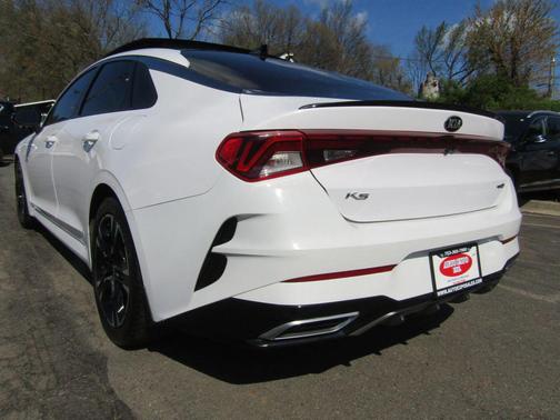 Glacial White Pearl 2021 Kia K5 GT-Line