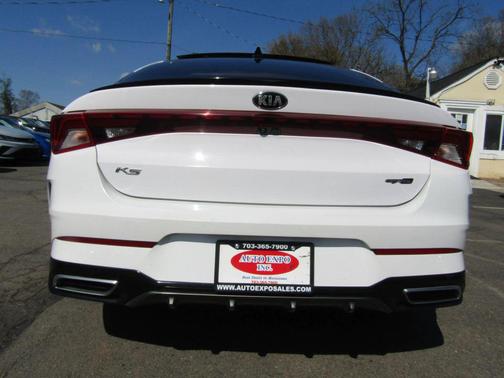 Glacial White Pearl 2021 Kia K5 GT-Line
