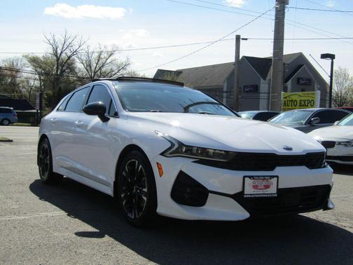 Glacial White Pearl 2021 Kia K5 GT-Line