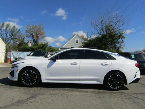 Glacial White Pearl 2021 Kia K5 GT-Line