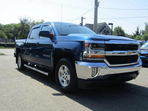 Deep Ocean Blue Metallic 2017 Chevrolet Silverado 1500 1LT
