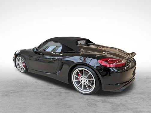 Black 2016 Porsche Boxster Spyder