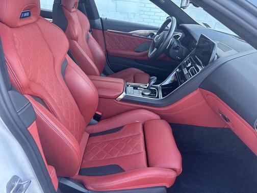 Alpine White 2023 BMW M8 Gran Coupe Competition