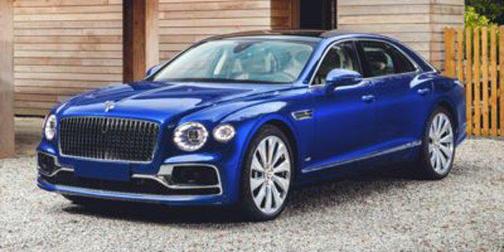 Black 2021 Bentley Flying Spur W12