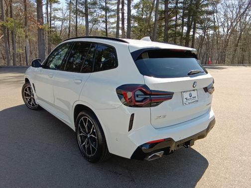 Alpine White 2024 BMW X3 xDrive30i