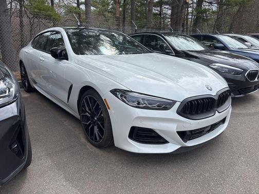 Mineral White Metallic 2024 BMW M850 Gran Coupe xDrive