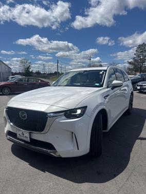 Rhodium White Premium 2024 Mazda CX-90 3.3 Turbo S Premium Plus