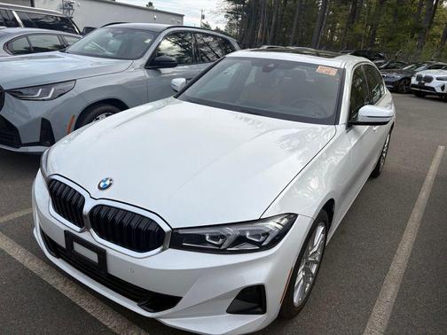 Mineral White Metallic 2024 BMW 330 xDrive
