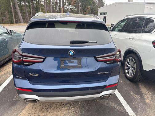 Blue Metallic 2024 BMW X3 xDrive30i
