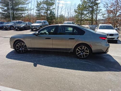 Gray Metallic 2025 BMW 740 xDrive