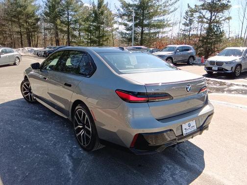 Gray Metallic 2025 BMW 740 xDrive
