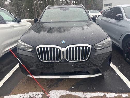 Black Sapphire Metallic 2023 BMW X3 xDrive30i