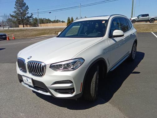 Mineral White Metallic 2021 BMW X3 xDrive30i
