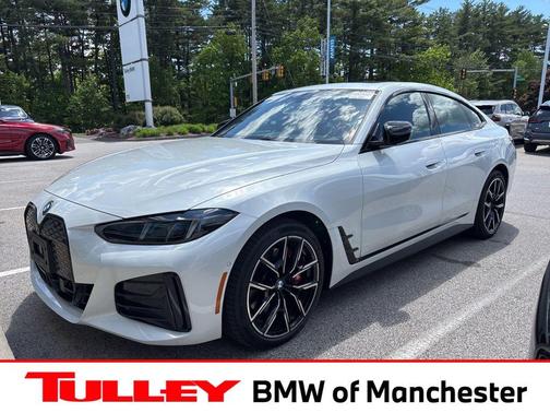 Mineral White Metallic 2025 BMW i4 Gran Coupe xDrive40