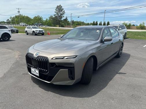 Gray 2025 BMW 740 xDrive