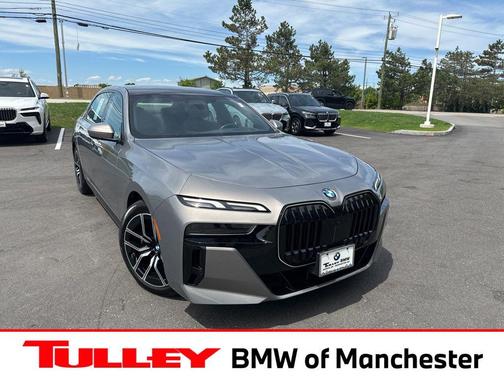 Gray 2025 BMW 740 xDrive