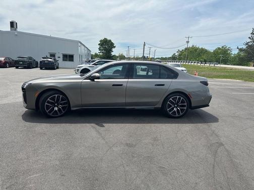 Gray 2025 BMW 740 xDrive