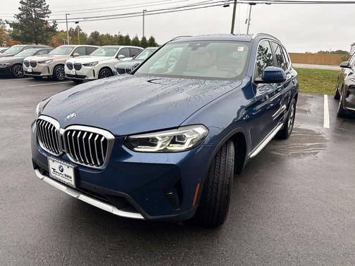 Phytonic Blue Metallic 2024 BMW X3 xDrive30i
