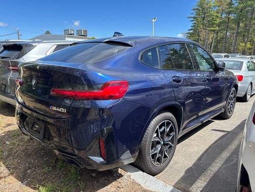 Tanzanite Blue II Metallic 2023 BMW X4 M40i