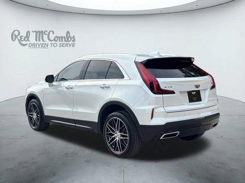 Crystal White Tri-Coat 2024 Cadillac XT4 Premium Luxury