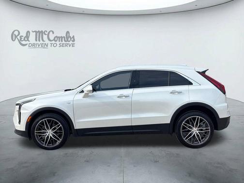Crystal White Tri-Coat 2024 Cadillac XT4 Premium Luxury
