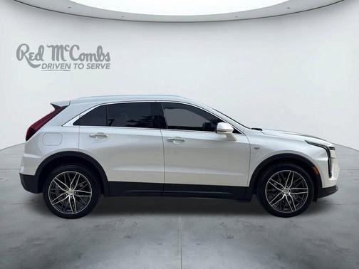 Crystal White Tri-Coat 2024 Cadillac XT4 Premium Luxury
