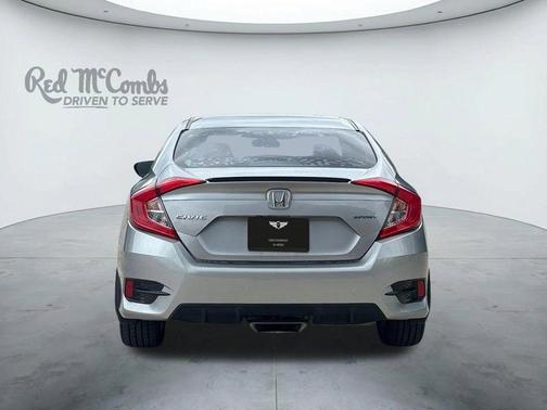 Silver 2020 Honda Civic Sport