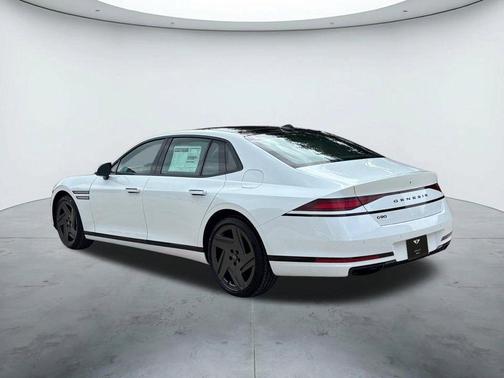White 2026 Genesis G90 3.5T e-SC Prestige Black