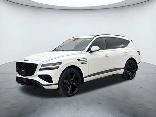 Alta White 2026 Genesis GV80 3.5T Prestige Black