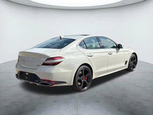 Gray 2026 Genesis G70 3.3T Sport Prestige