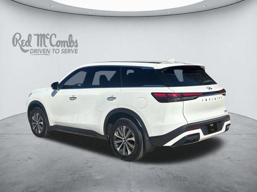 Glacier White 2025 INFINITI QX60 Pure