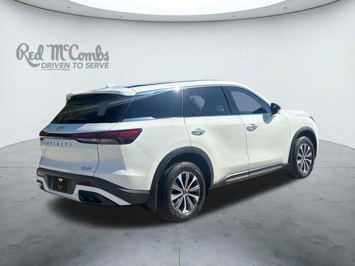 Glacier White 2025 INFINITI QX60 Pure