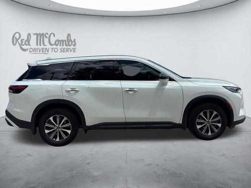 Glacier White 2025 INFINITI QX60 Pure