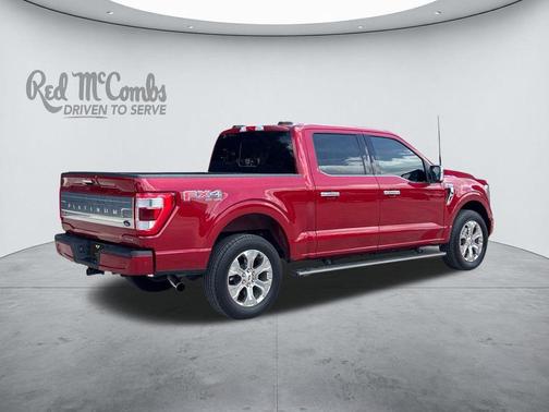 Red Metallic 2021 Ford F-150 Platinum