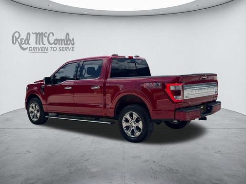 Red Metallic 2021 Ford F-150 Platinum