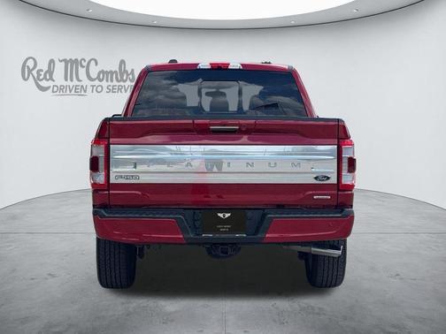 Red Metallic 2021 Ford F-150 Platinum